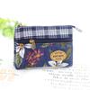 Fashion Flower Multi-layer Cotton Fabric Coin Purse Women Card Wallet Small Change Bag Retro Canvas Female Hand Purses Pouch New