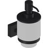 Vitalle Bresso Liquid Soap Dispenser Glass Matte Black