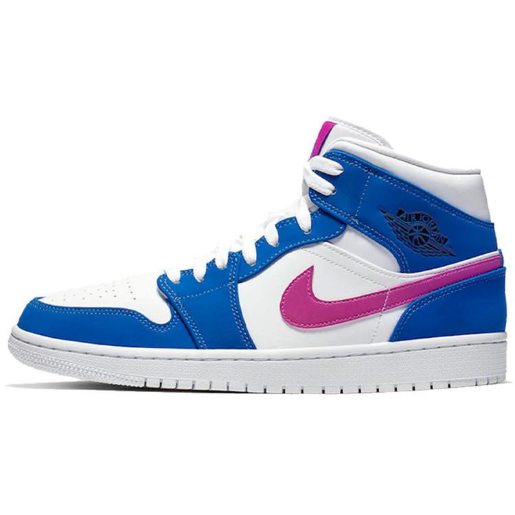 

Новые Jordan 1 Mid Hyper Royal Hyper Violet 554724-451 41