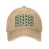 Orla Kiely Owl Denim Fabric Cap Casual Baseball Caps Adjustable Hat Summer Unisex Baseball Hats
