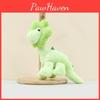 Chaveiro Adorável de Dinossauro de Pelúcia Fofo Desenho Animado Flor Dragão Boneca Chaveiro