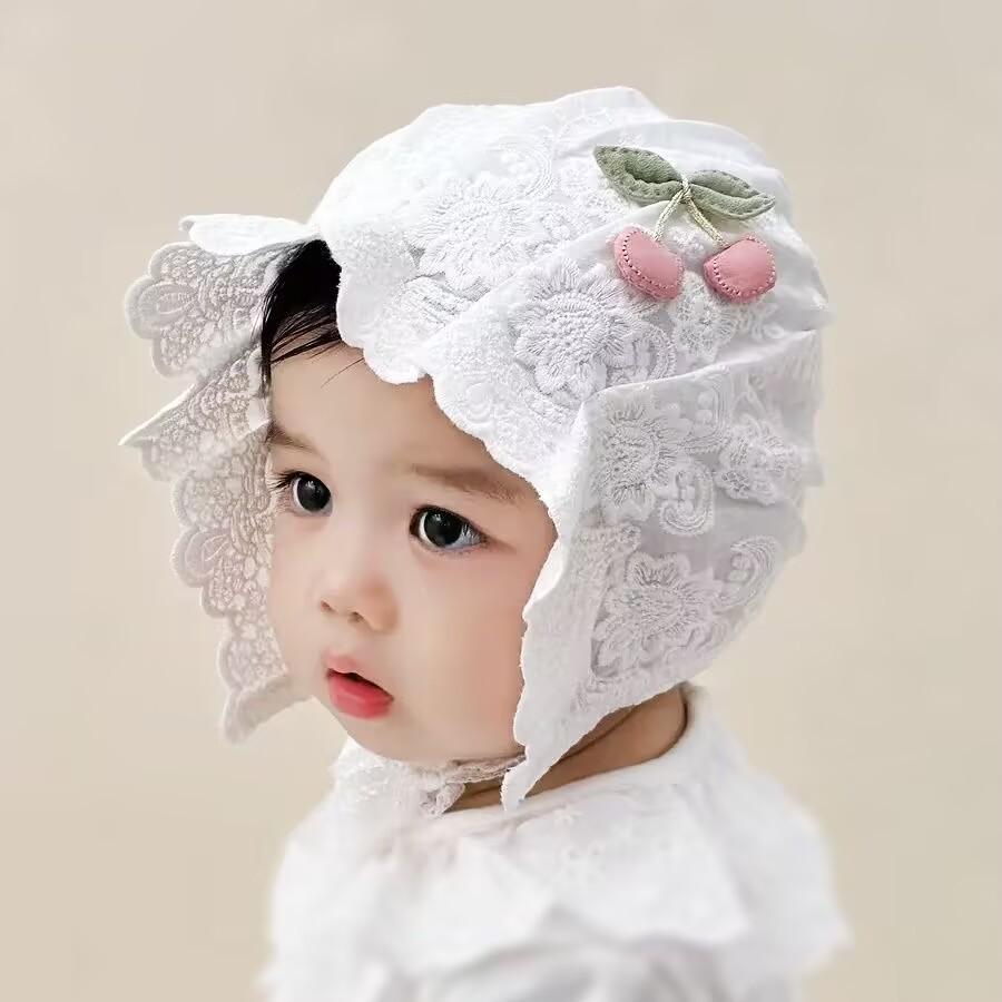 Korean Summer Baby Lace Butterfly Hat - Cute Princess Photography