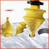 S-1Pc Wear-resistant New Design Grinding Wheel Round Shape Enlarged Hole Opener Granite Cutting M10 Adamas Chamfer Drill Bit