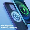 Liquid Silicone Case For iPhone 16 15 14 13 12 11 Pro Max Plus Phone Magnetic Wireless Charger For Magsafe Shockproof Back Cover