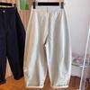 2026 Versatile Korean Wide-Leg Casual Scythe Pants for Women - Slimming, Loose, Long Trousers for Spring & Autumn.