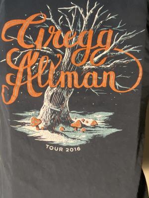 Gregg Allman 2016 Tour T-shirt Cotton Unisex Tee S-4Xl BT185