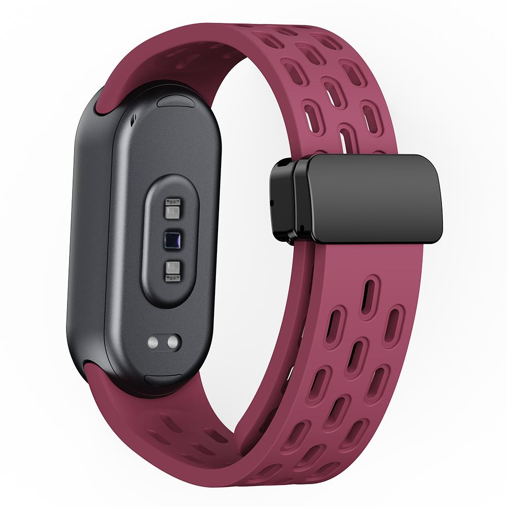 Měkký silikonový řemínek pro Xiaomi Mi Band 9/8 Correa náramek na zápěstí Miband 8 sportovní vodotěsný náhradní řemínek pro Xiaomi Band 9