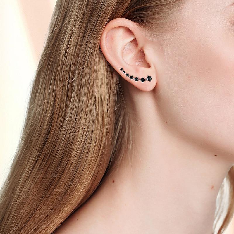 Black Awn Zásnubní náušnice se šperky pro ženy Boucles D'oreilles