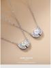 Korean Style Light Luxury Zircon Clavicle Necklace for Women