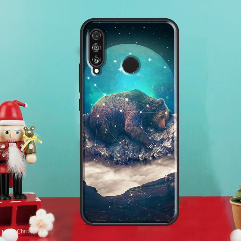 Grizzly Bear For Huawei Nova 10 9 SE 12i 12s 11i 8i Y90 Y60 Y70 Y72 Y73 Y61 Y91 P30 P40 Lite P60 Pro Case