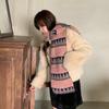 Winter Warm Scarf Thickened Sweet and Cute Knitted Wool Neck Protection Scarf