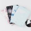 Travel Passport Cover Case Printed Document Organizer Waterproof Leather Ticket Storage Holder Protector for Women Men
