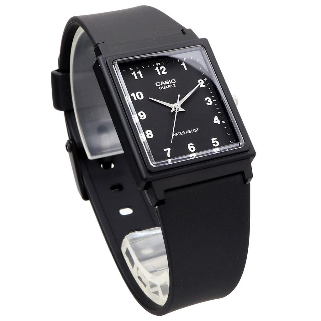 Casio Analog Watch with Urethane Strap and Rectangular Overseas Model MQ-27-1B Face, Unisex, (Used)