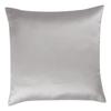 Pillowcase "Silk" Mulberry Silk Pure Cotton - Silk Silver - 65 X 65 Cm