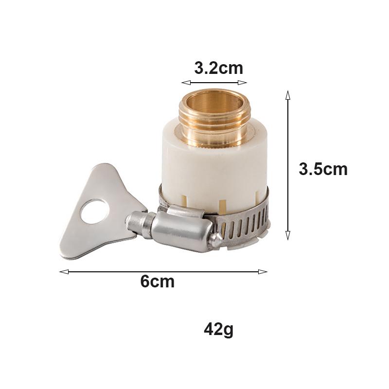 

Универсальный латунный соединитель для мойки автомобиля, автомобильная пенная лейка, медная внешняя линия, 8-контактный соединитель, водяной пистолет, аксессуары, инструмент