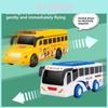 Childrens Police Car School Bus Toy Car With Inertia Motion And Lights For Boys Play