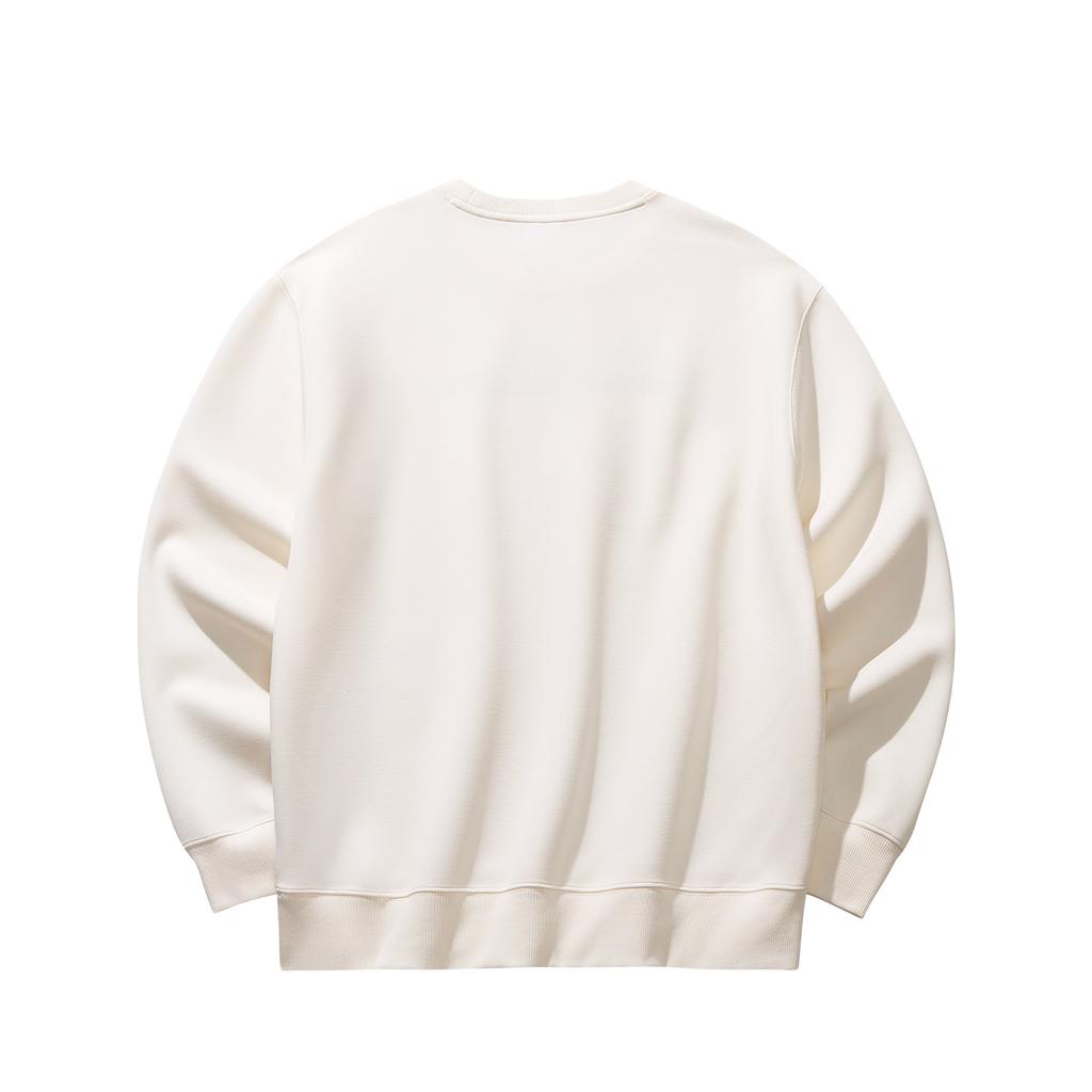 Anta Pullover Sweatshirt Men's Warm Jade White 152618734-1