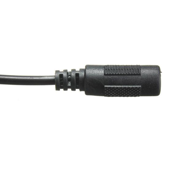 Câble d'extension d'alimentation CC mâle vers femelle 2M 5,5 mm x 2,1 mm Connecteur de cordon