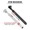 UNO Mtb Bike Shock Absorber 350mm Suspension Seatpost 27.2/28.6/30/30.4/30.8/30.9/31.6/33.9mm for Dropper Seatpost Bicycle Parts