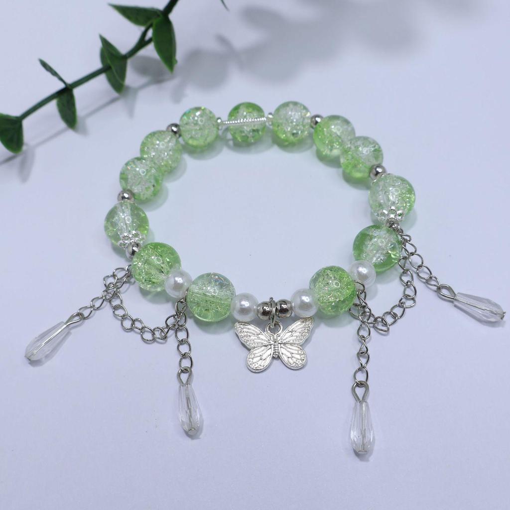 Mori Style Mermaid Crystal Bracelet – Versatile Niche Design for Women, Ideal for Students and Best Friends