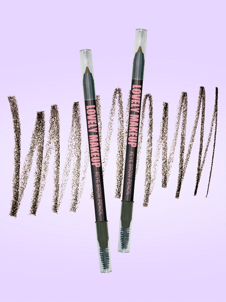 Dark Brown Eyebrow Pencil Brush