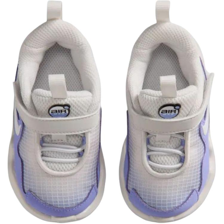 Nike Air Max Nova TD Platinum Tint Light Thistle Trampki dla niemowląt Niebieski Biały FN4461-008