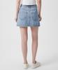 Musinsa Standard Woman Women'S Denim Mini Wrap Skirt [Light Indigo]