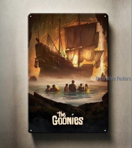 The Goonies Movie Metal Poster Tin Sign  xcm PlateAluminum 20x30cm（7.8x11.8inch）