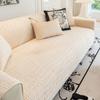 Pernă de canapea Nordică Culoare Solidă Patru Sezoane Universală Simplă Cristal Catifea Antiderapantă Husă de Acoperire Prosop