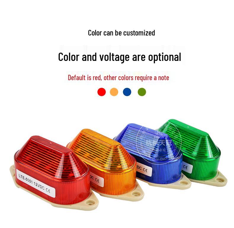 LTE-5051 LED Signal Strobe Warning Light 12V-220V for Engineering Safety