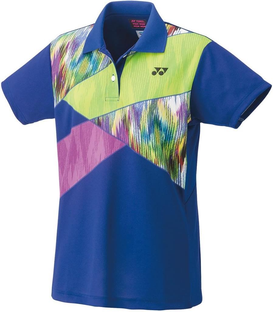 YONEX Short Sleeve Game Midnight Navy XO Women's Shirt, (472)