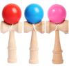 3-teiliges Kendama-Set: Oozora Kendama (Holz-, Wettkampf- und Trainingsgebrauch) (Rosa + Blau + Rot)