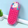 1Pc New Cartoon Silicone Pencil Case Pioneer of Rodent Eradication Stationery Storage Bag Decompression Stationery Box