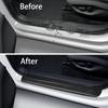 Door Sill Protector, Carbon Fiber Texture Waterproof Scratch Resistant Car Door Protector, Enhances Vehicle Aesthetics, Car Door Sills And Car Trim,