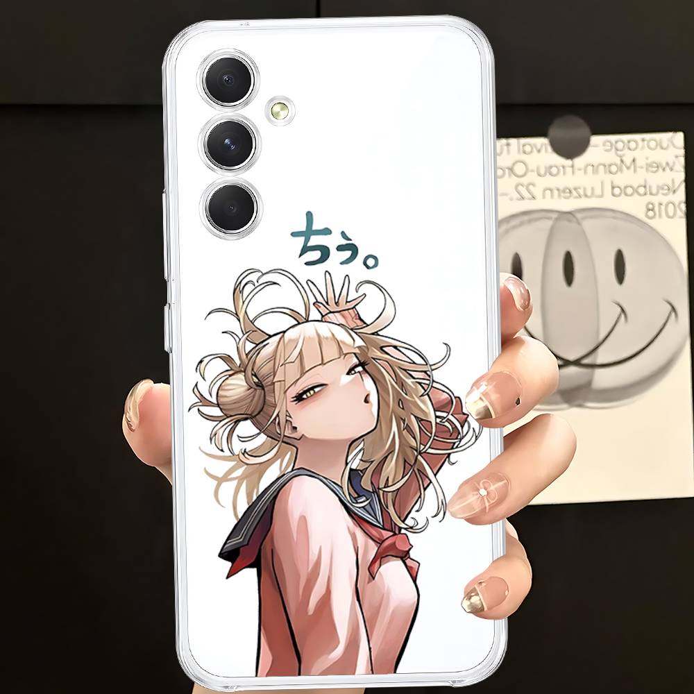 H-Himiko T-Toga HD Clear Transparent Phone Case For Samsung Galaxy A52,A12,A51,S24,S23,S22ULTRA,S21 Edge,S20LITE,Plus,U