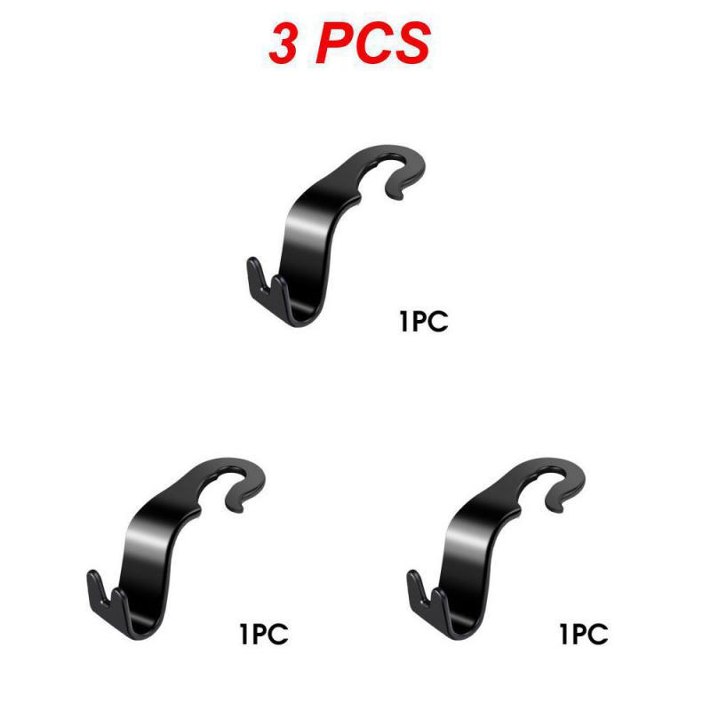

2~5 шт. Крючок для подголовника автомобильного сиденья для органайзера на заднее сиденье автомобиля, держатель для хранения сумок, сумок, одежды, пальто