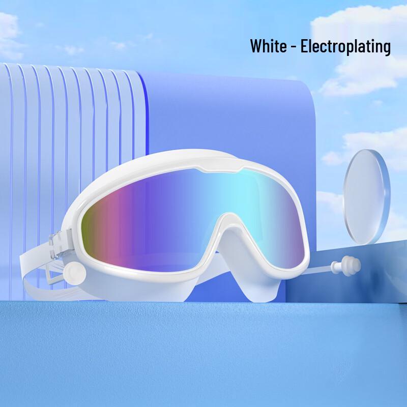 Children s Large Frame Silicone Swimming Goggles