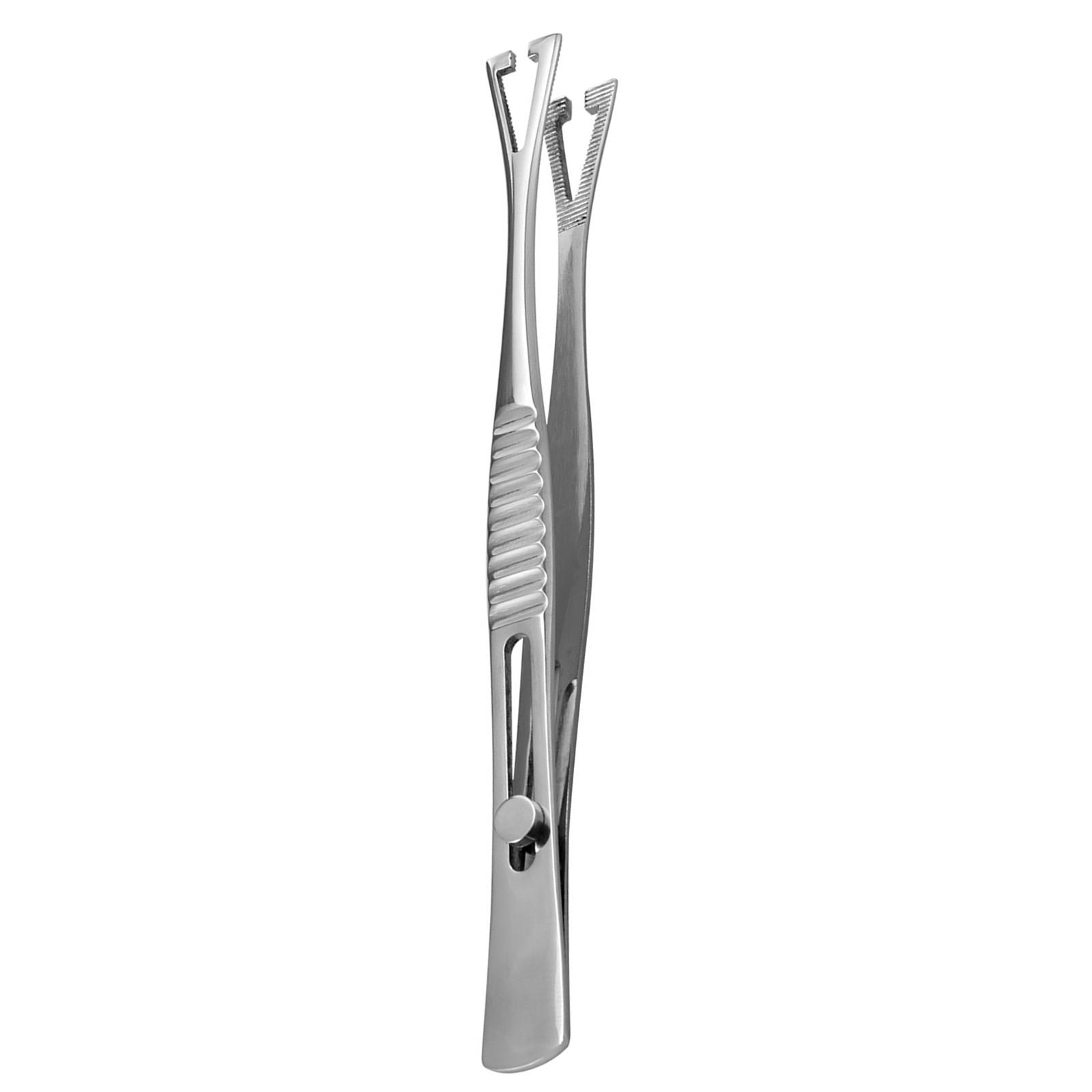

Body Piercing Tool Positioning Forceps Hemostatic Pliers Surgical Steel Tweezers Tattoos Clamp Nose Cartilage Piercing 1