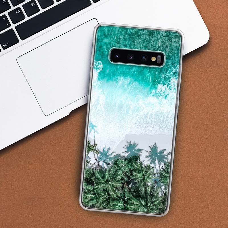 

Чехол для телефона «Летний пляж, закат, море, пальма» для Samsung Galaxy S10 Plus S20 FE S21 S22 Ultra S10E S9 S8 + S6 S7 Edge Lite Shell Samsung S22 Ultra