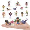 Fantasy Mythical Character Miniature Fairy Model Pvc Decorative Figurine For Collection And Home Decor