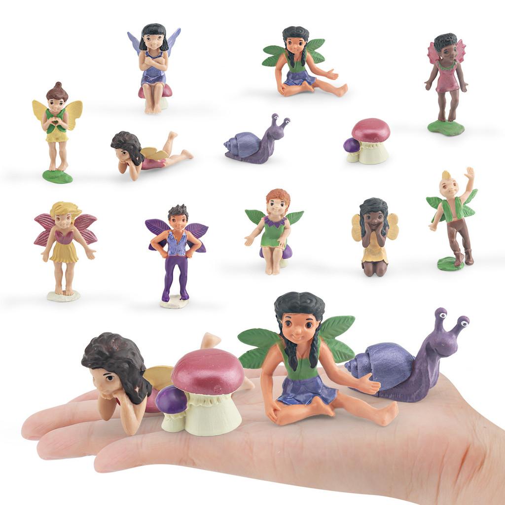 Fantasy Mythical Character Miniature Fairy Model Pvc Decorative Figurine For Collection And Home Decor
