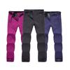 Ski Outdoor Hiking Pants Women Warm Fleece Padded Windproof Waterproof Trousers