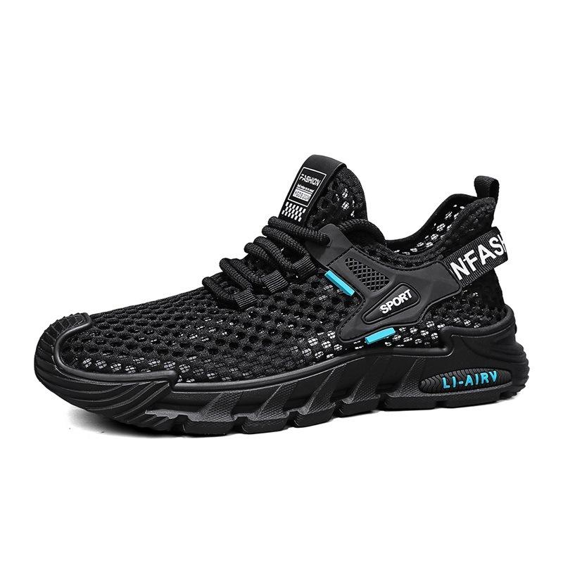 

Men s shoes sports shoes new summer breathable hollow mesh shoes platform trendy shoes men s outdoor running shoes 39