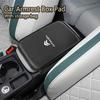 Odiniai automobilio porankių dėžutės kilimėliai Automobilio centrinės konsolės užvalkalas Citroen C1 C2 C4 C5 C3 C4L C8 Berlingo Xsara Picasso Automobilio priedai
