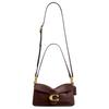Coach Tabby 26 Brand Logo Detachable Shoulder Strap Design Leather Handbag Crossbody Shoulder Bag Medium Women handbag Brass Maple CCX04-B4MPL