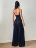 European & American Style Women's Casual Camisole Jumpsuit - Summer Wide Leg Loose Fit