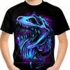Children's Clothing Boys Tshirt 3D Dinosaur Print Casual Kids Summer Clothes  Clothes Tops Tee