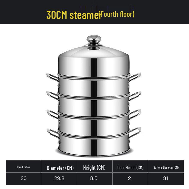 Xihe Stainless Steel Steamer Basket
