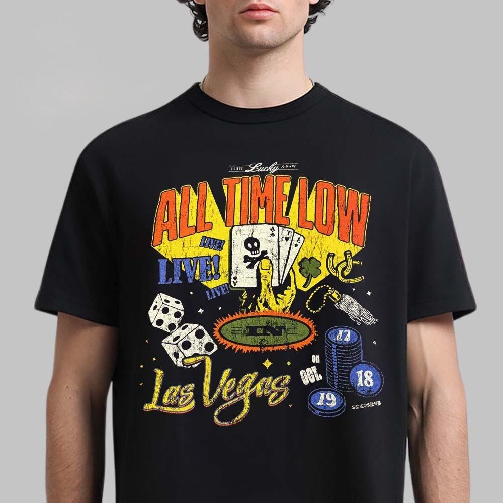 All Time Low When We Were Young Festival 2025 Exclusive Merch T-Shirt S разноцветный