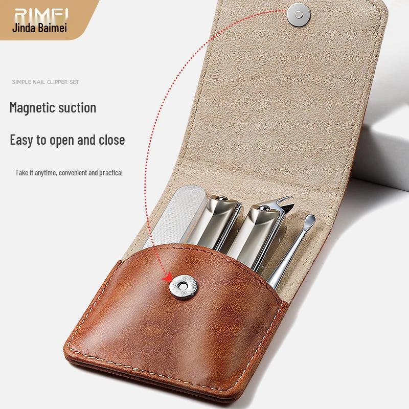 Jinda Rimei 4-Piece Manicure Pedicure Set